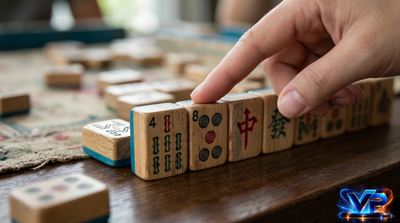 mahjong strategy tips illustration: A simple turn-by-turn decision process